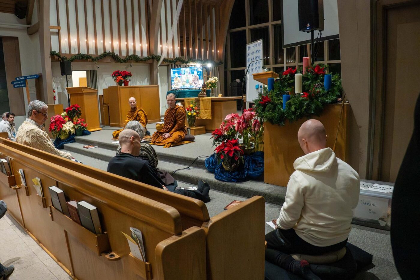 The New Year's Eve vigil at Fauntleroy Church